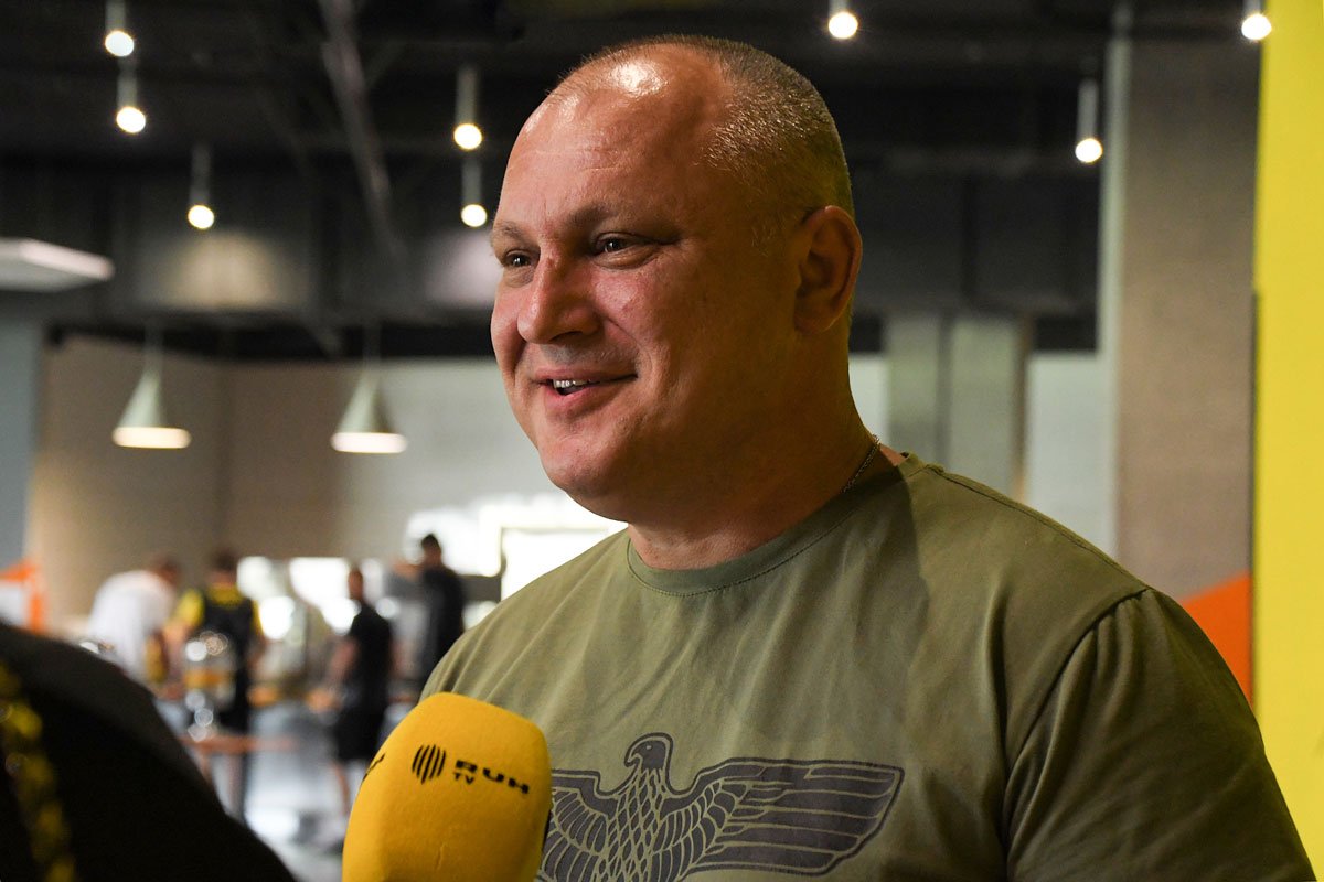 Dowódca 45. brygady desantowo-szturmowej Oleh Faidiuk